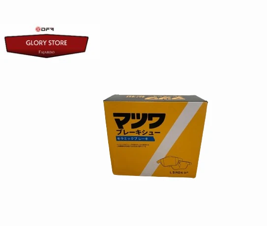 Pastillas traseras Cerámica Glory 580, 